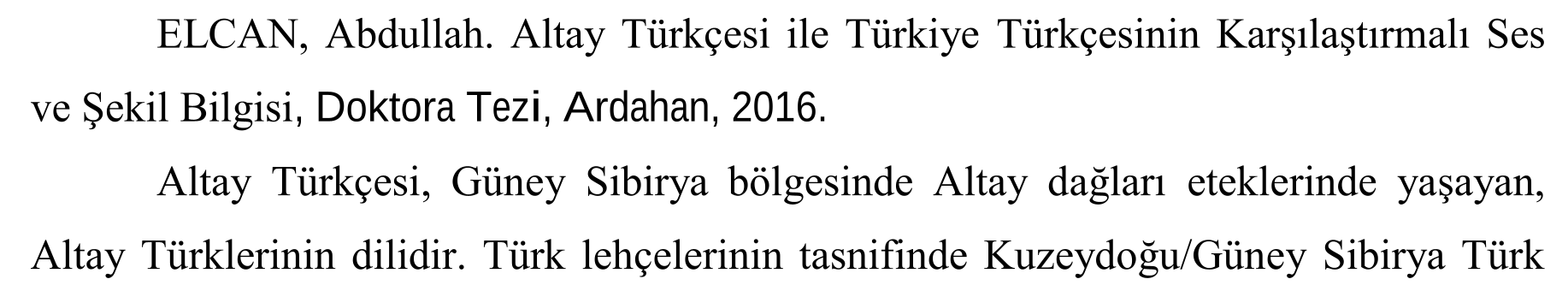 Comparative phonetics and morphology of Altai Turkish and Turkey Turkish — Figure 4