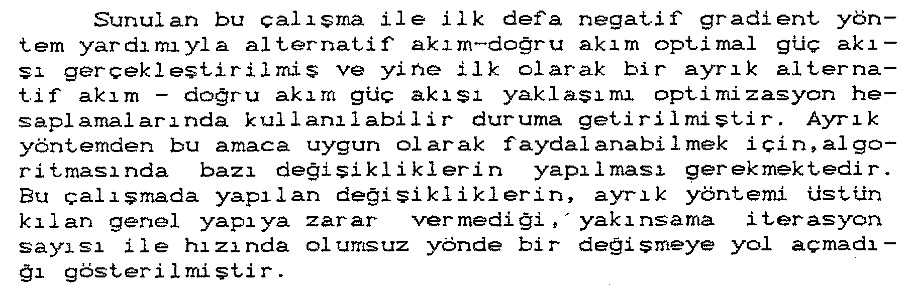 Alternatif akım-doğru akım sisteminde ayrık yöntem kullanımı ile optimal güç dağılımı hesabı için yeni bir yaklaşım — Figure 1