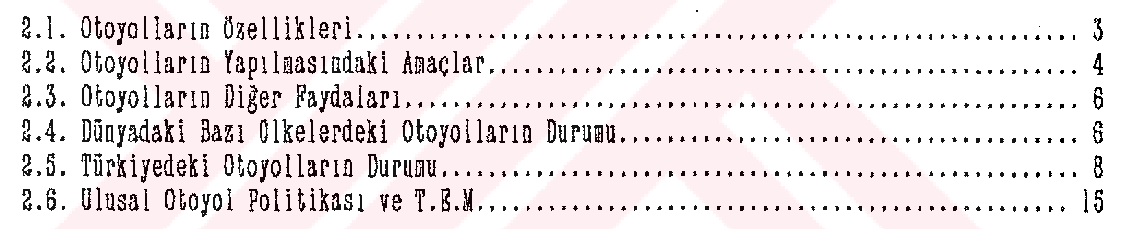 Anadolu otoyolu Bolu Dağı geçişinin çok yönlü etüdü — Figure 5