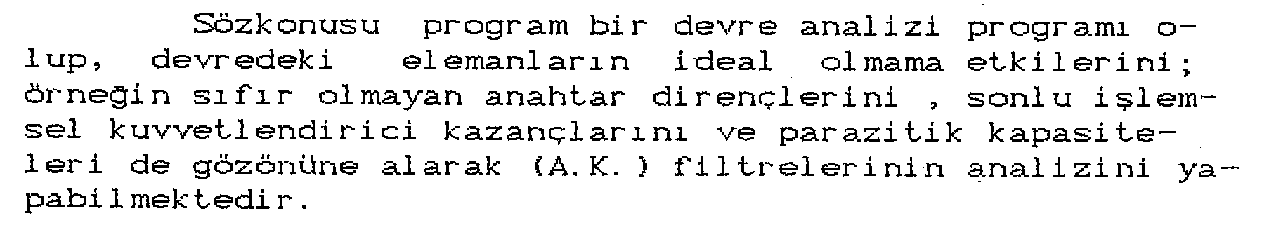 Anahtarlamalı kapasite filtrelerinde frekans karakteristiklerinin bilgisayar yardımıyla bulunması — Figure 3