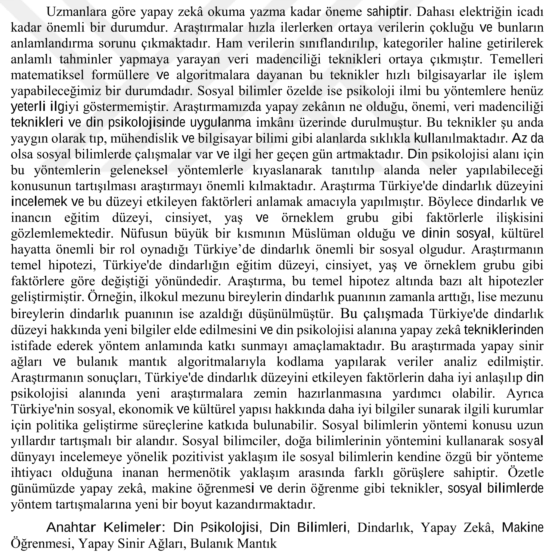 Artificial intelligence and religiosity: A methodological approach to psychology of religion studies — Figure 1