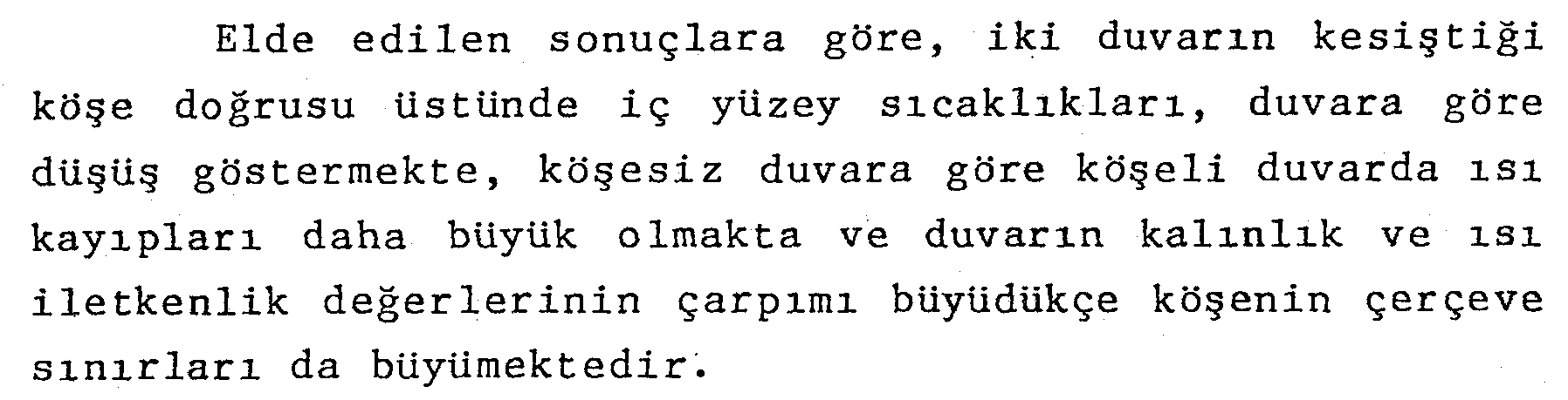 Bayındırlık ve İskan Bakanlığı'nın tip duvarlarında simetrik köşelerin ısı köprüsü etkisinin incelenmesi — Şekil 6
