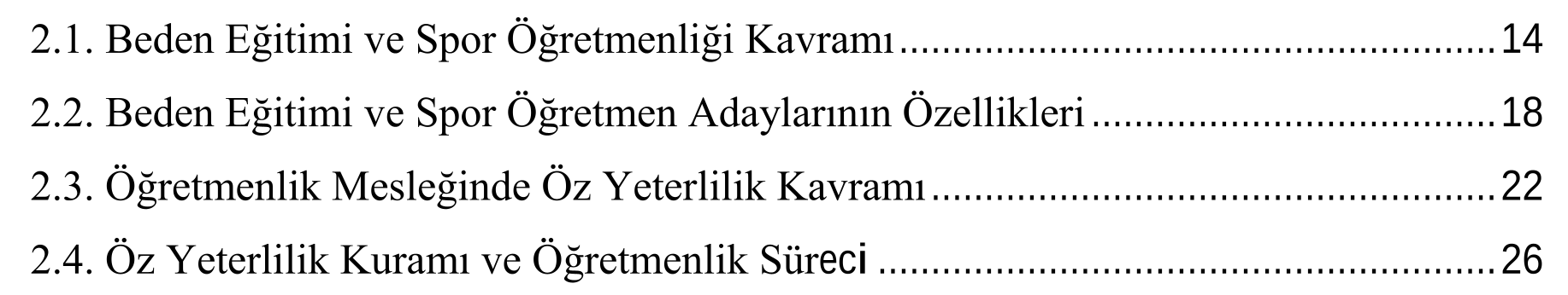 Beden eğitimi ve spor öğretmenliği adaylarında öz yeterlilik ve öğretim becerileri — Figure 5