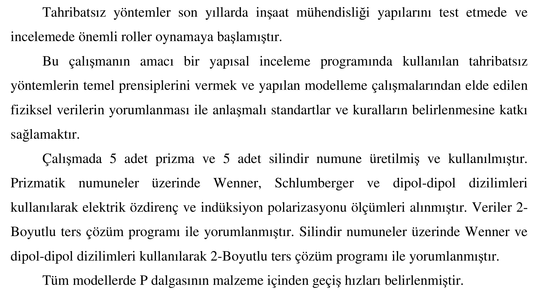 Beton dayanımının tahmininde kullanılan jeofizik yöntemler — Şekil 4