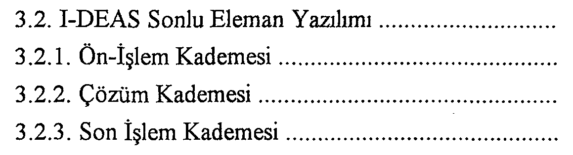 Bir uçak dış yükü yapısının dinamik davranışının incelenmesi — Şekil 6