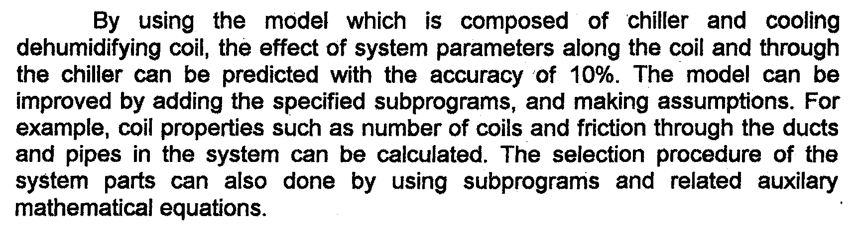 Chiller ve soğutucu-nem alıcı serpantin çiftinin modellenmesi — Figure 1