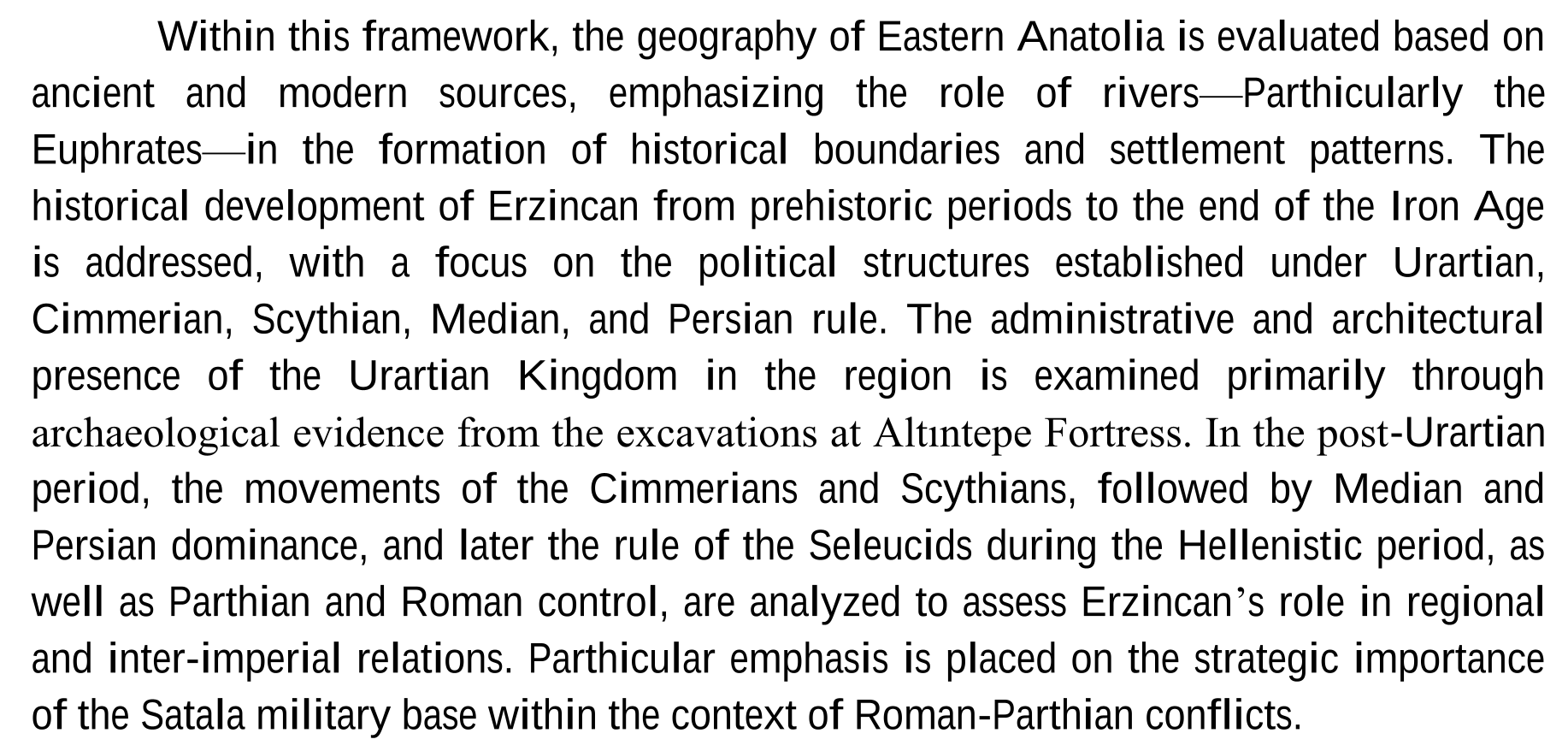 Demir çağı’nın sonlarından 6. yüzyılın sonlarına kadar erzincan — Figure 5