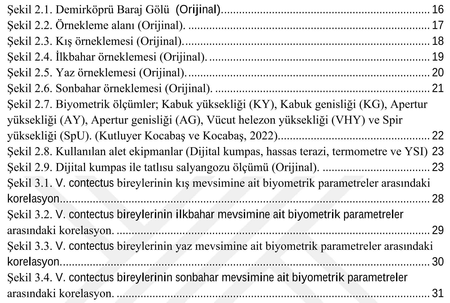 Demirköprü Baraj Gölü (Manisa)'ndeki su ve Viviparus contectus (Millet, 1813) örneklerinde ağır metal kirliliğinin belirlenmesi — Figure 5