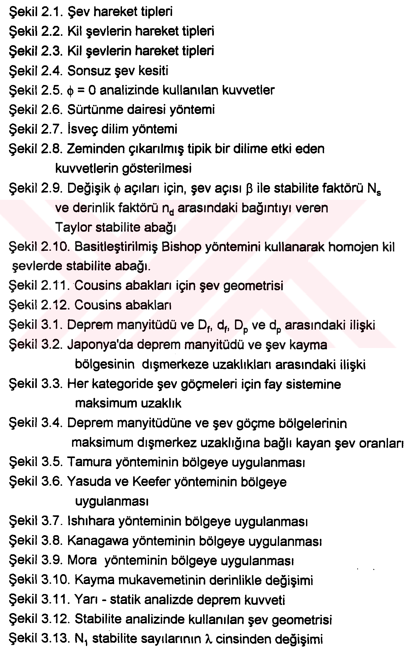 Deprem etkisindeki şevlerde stabilitenin incelenmesi — Şekil 4