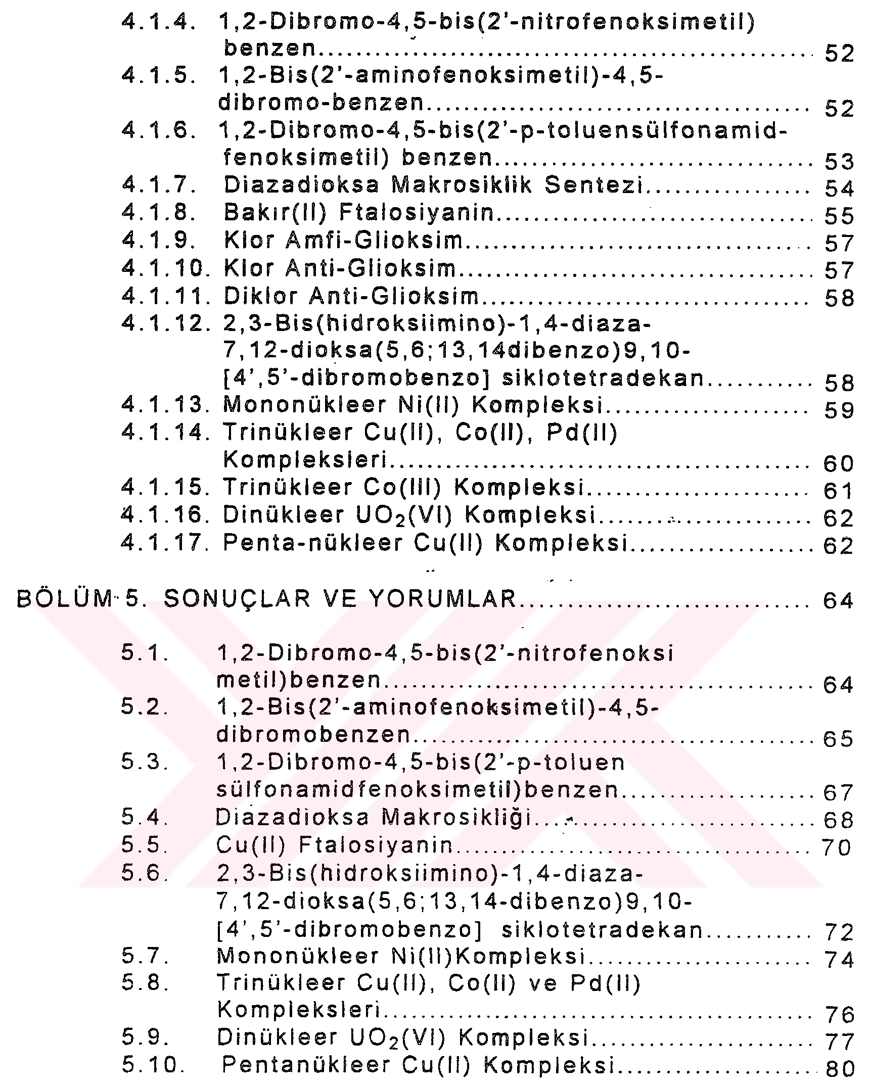 Diaza-dioxa substitue ftalosiyanin, oksim ve kompleksleri — Figure 6