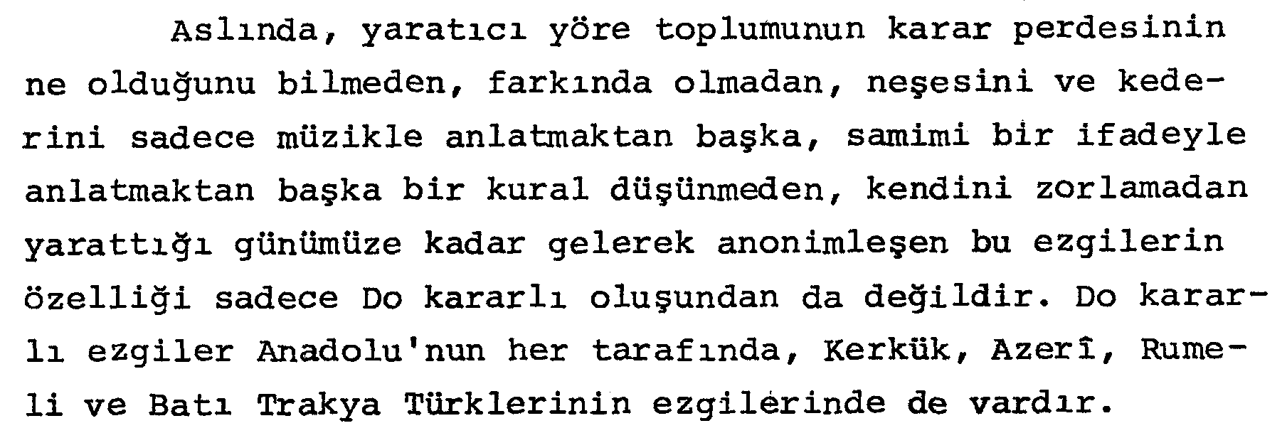 The Musical study of Mesudiye folk songs that stay on "do" — Figure 2