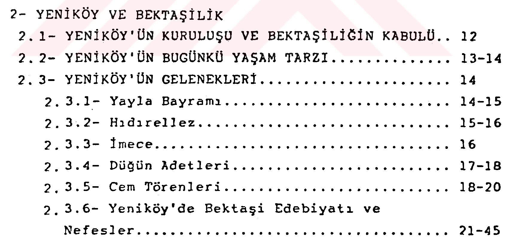 Edirne Uzunköprü Yeniköy köyünün Bektaşi müziğinin incelenmesi — Figure 2