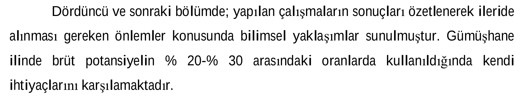 Hydroelectric energy production potential energy of water in diversity and Gumushane investigation — Şekil 2