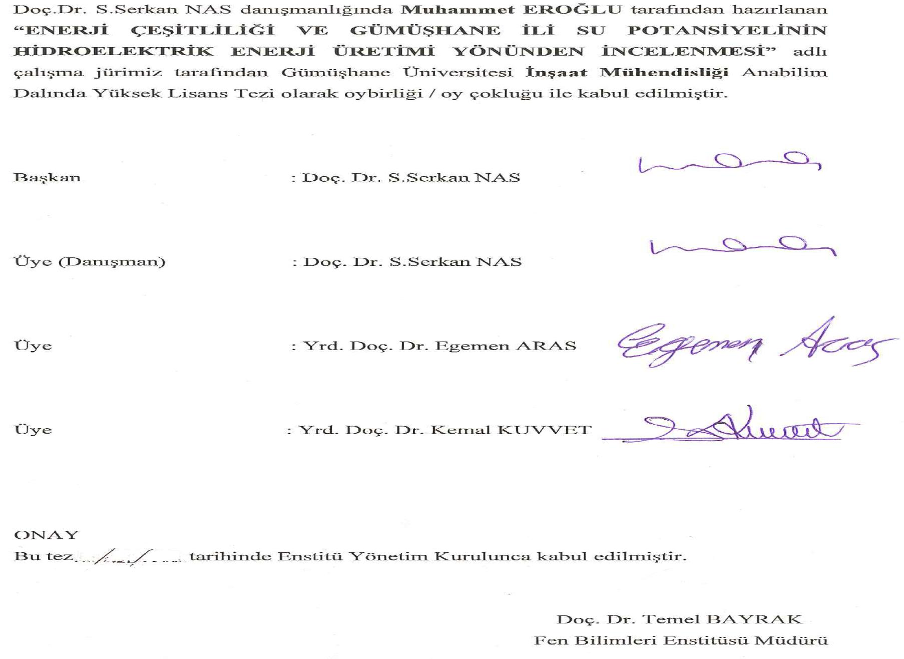 Enerji çeşitliliği ve Gümüşhane ili su potansiyelinin hidroelektrik enerji üretimi yönünden incelenmesi — Figure 6