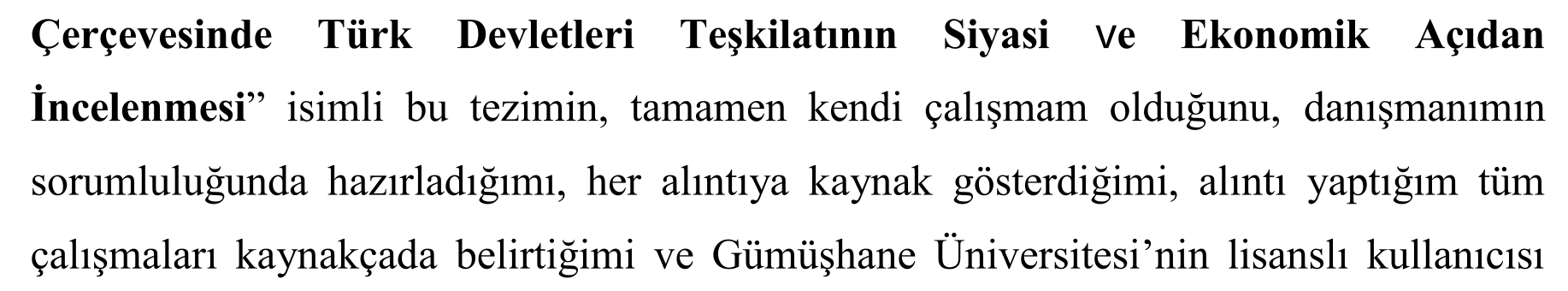 Entegrasyon teorileri çerçevesinde Türk Devletleri Teşkilatının siyasi ve ekonomik açıdan incelenmesi — Figure 3