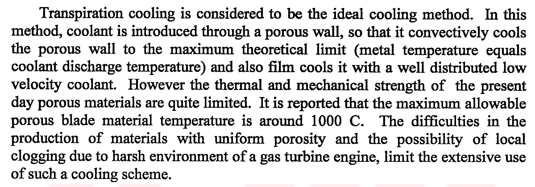 Two dimensional temperature distribution on a gas turbine blade — Figure 2