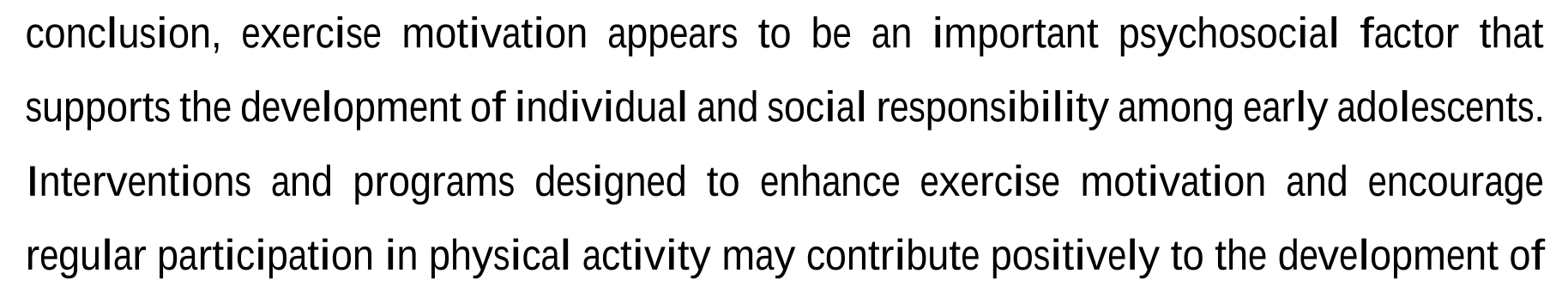 Genç ergenlerde egzersiz motivasyonunun bireysel ve sosyal sorumluluk düzeylerine etkisi — Figure 5