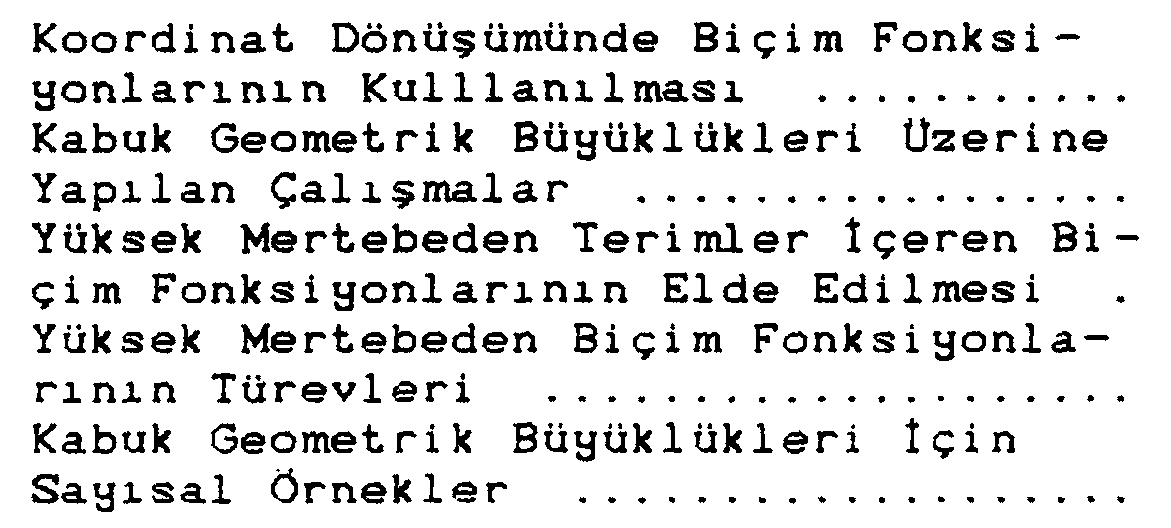 Genel biçimli kabuklar için bir sonlu eleman formülasyonu — Figure 3