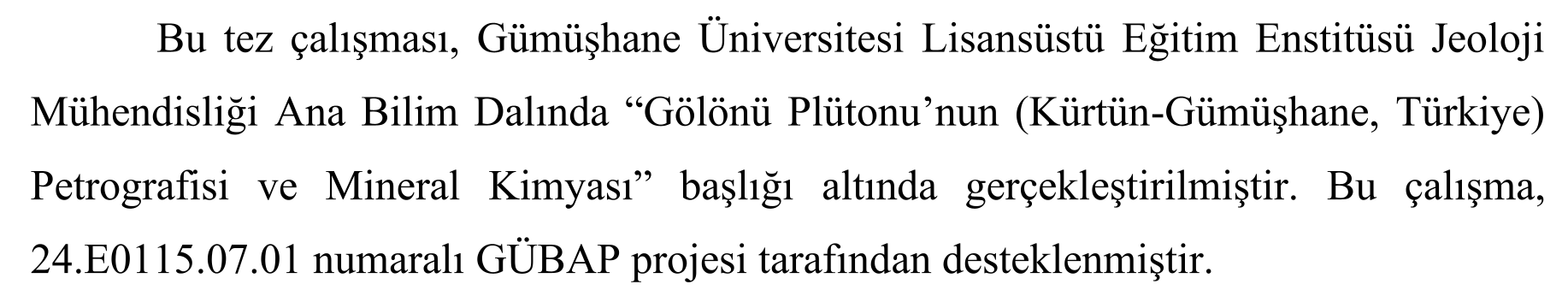 Gölönü plütonu’nun (Kürtün-Gümüşhane) petrografisi ve mineral kimyası — Figure 3