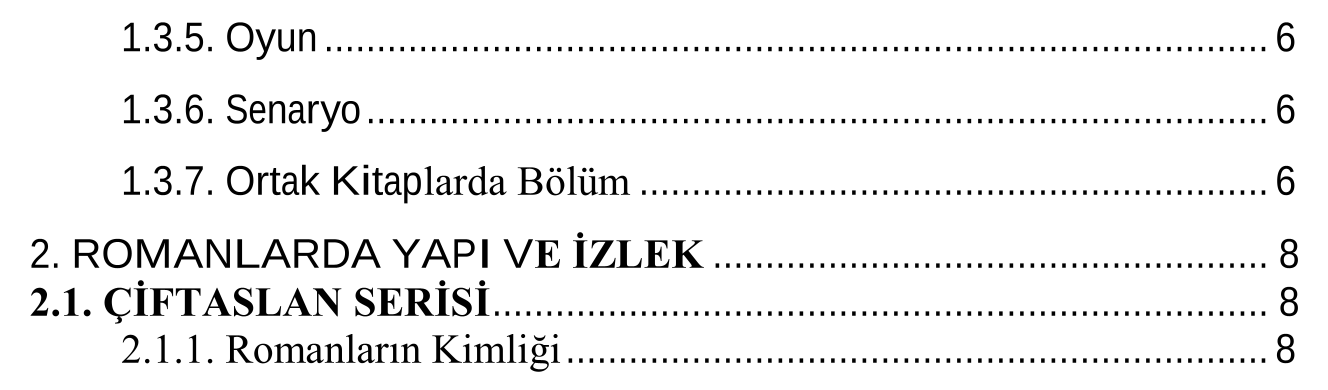 Structure and theme in Gürsel Korat's novels — Figure 3
