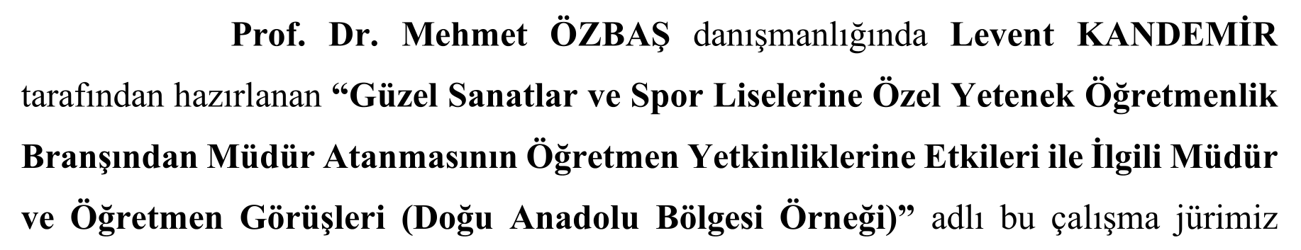 Güzel sanatlar ve spor liselerine özel yetenek öğretmenlik branşından müdür atanmasının öğretmen yetkinliklerine etkileri ile ilgili müdür ve öğretmen görüşleri (doğu anadolu bölgesi örneği) — Şekil 3