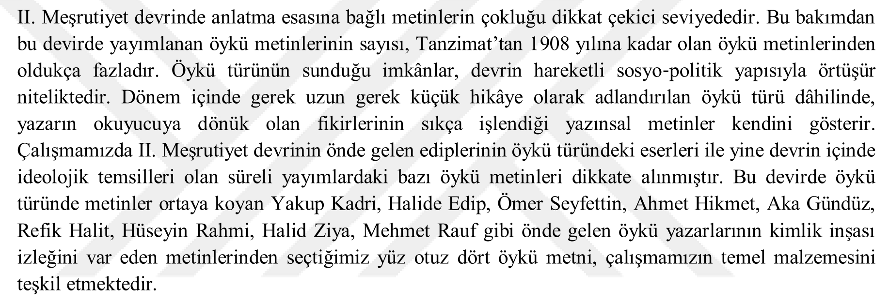 II. Meşrutiyet devri Türk öykülerinde kimlik inşası — Figure 5