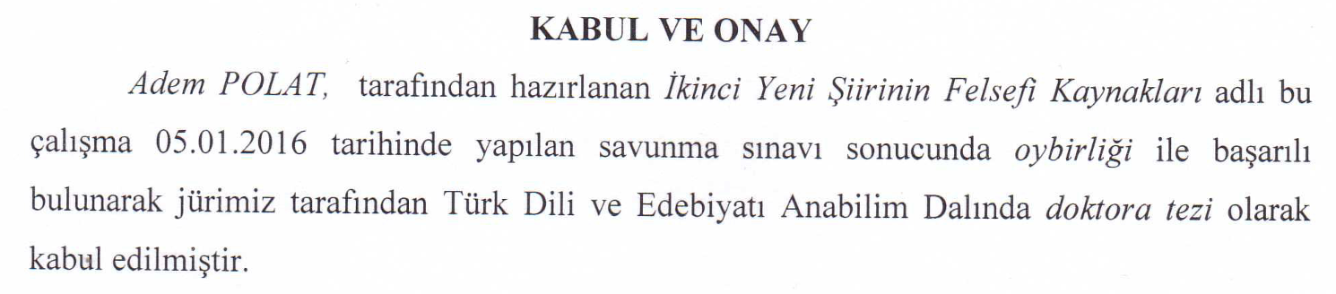 İkinci yeni şiirinin felsefi kaynakları — Figure 3