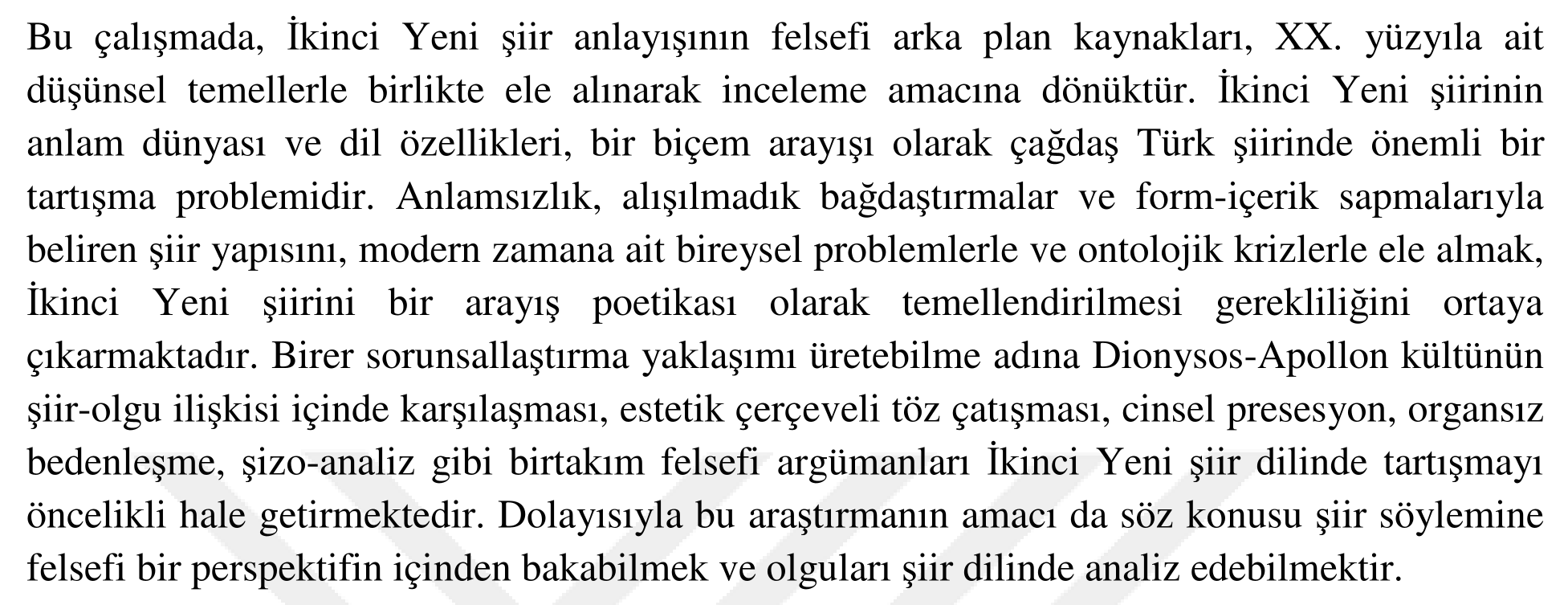 İkinci yeni şiirinin felsefi kaynakları — Figure 6