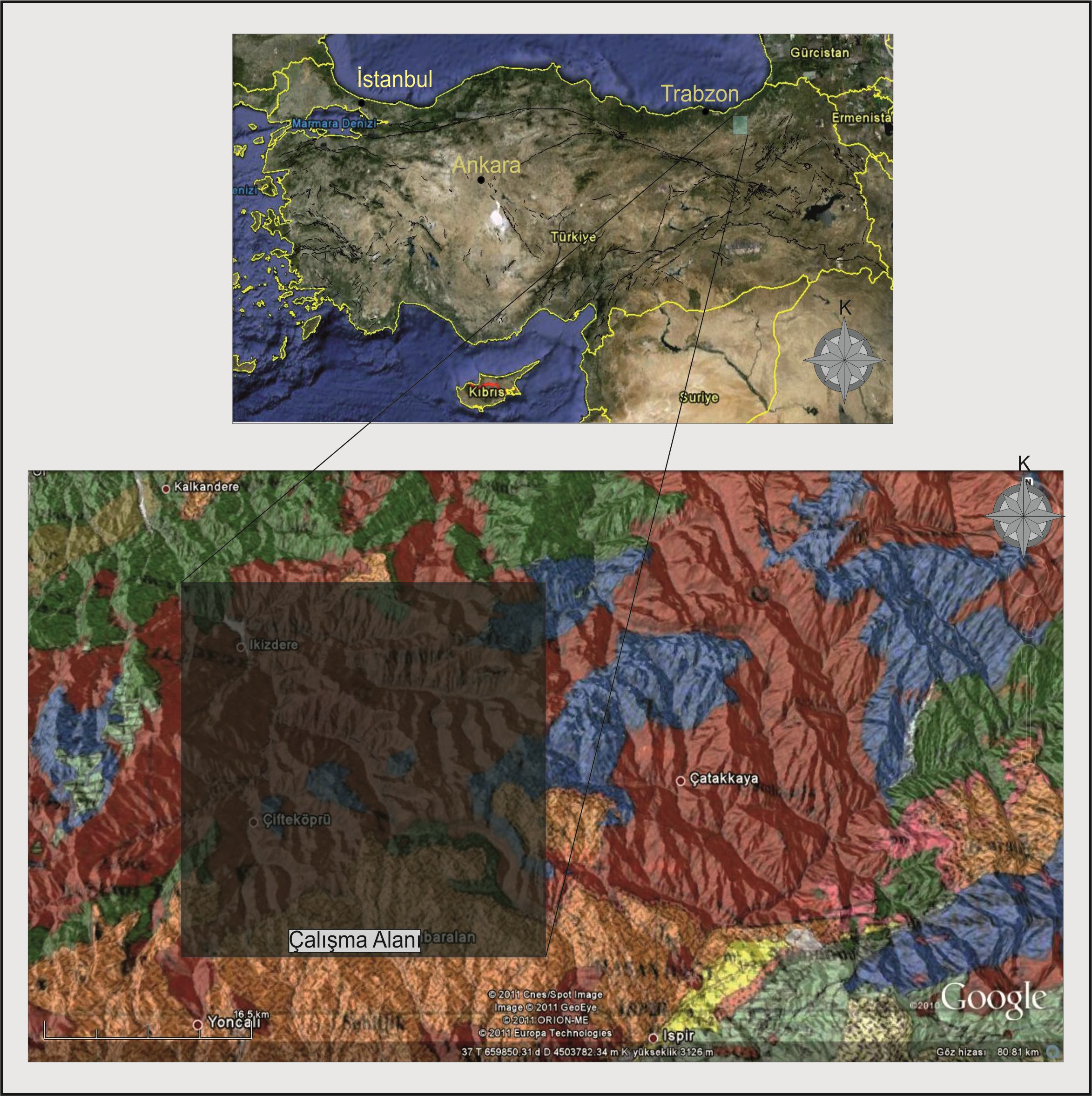 İkizdere plütonunun (Kuzeydoğu-Türkiye) U-Pb jeokronolojisi, petrolojisi ve jeodinamik önemi — Figure 3