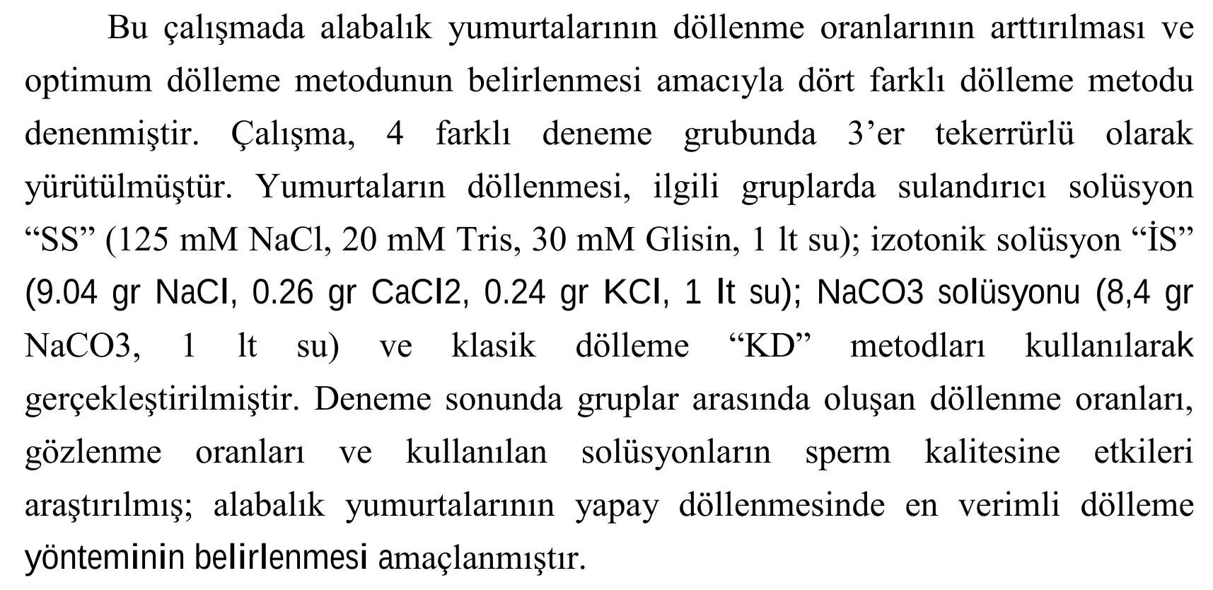 Increasing the fertilization yield of trout eggs — Şekil 2
