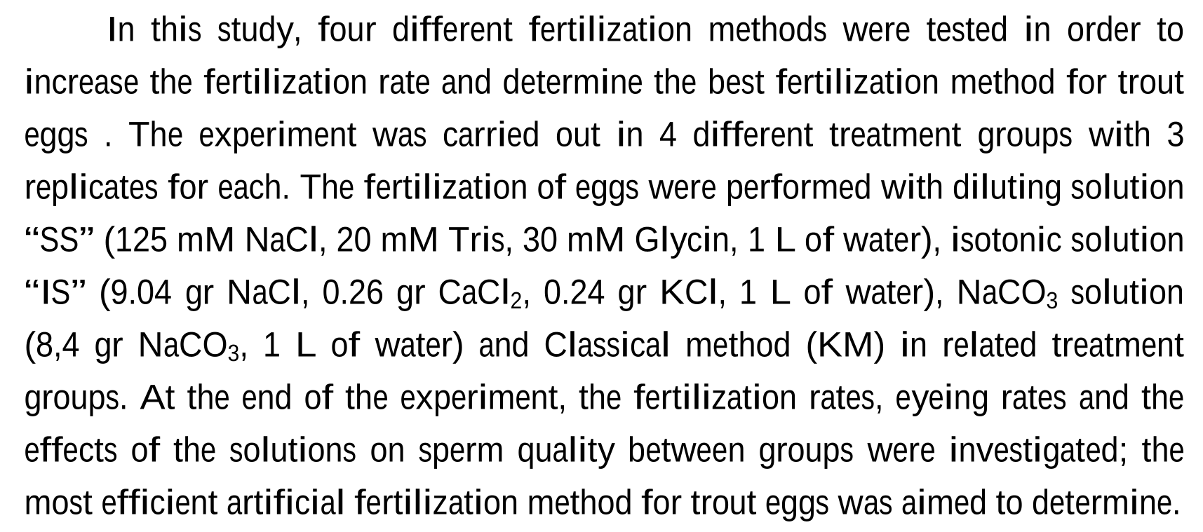 Increasing the fertilization yield of trout eggs — Şekil 5