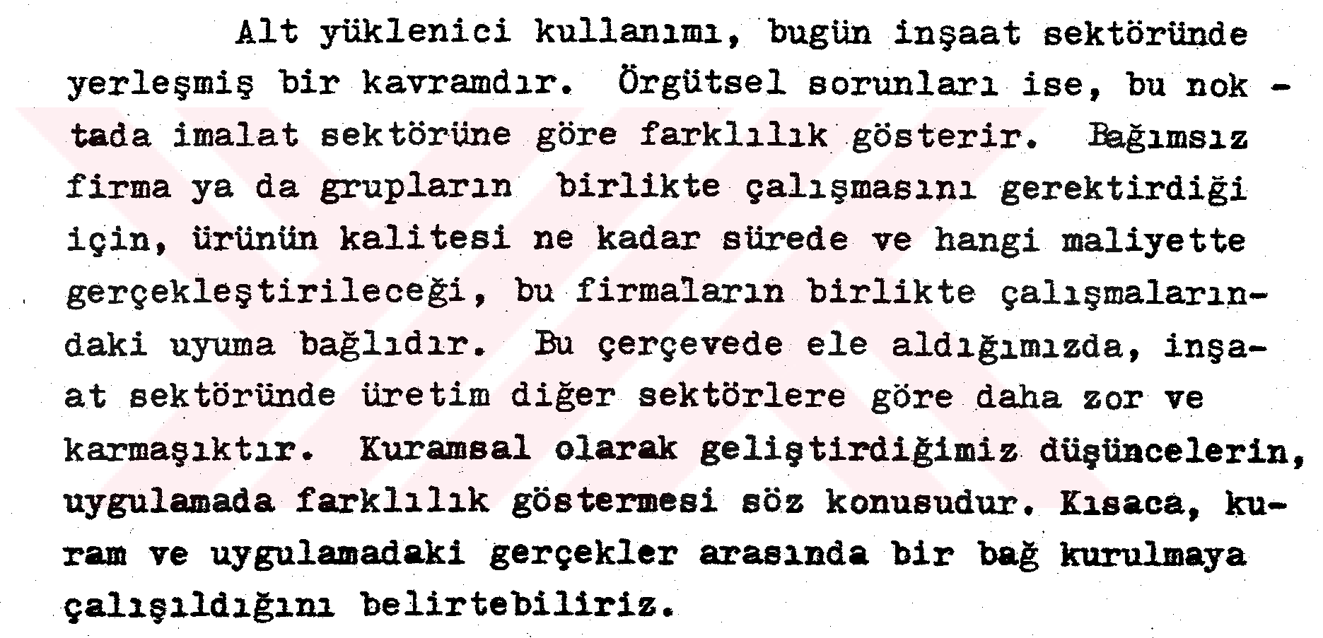 İnşaat sektöründe alt yüklenici kullanımı — Figure 4