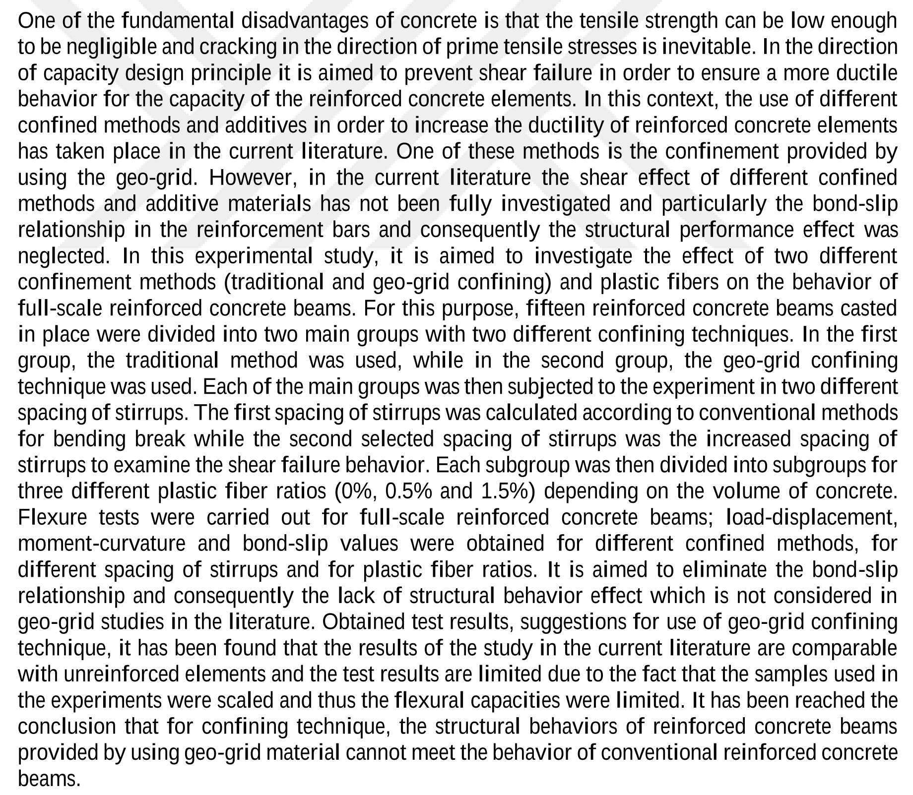 Investigation of flexural strength of reinforced concrete beams with geo-grid confinement and with polypropylene additive — Figure 3
