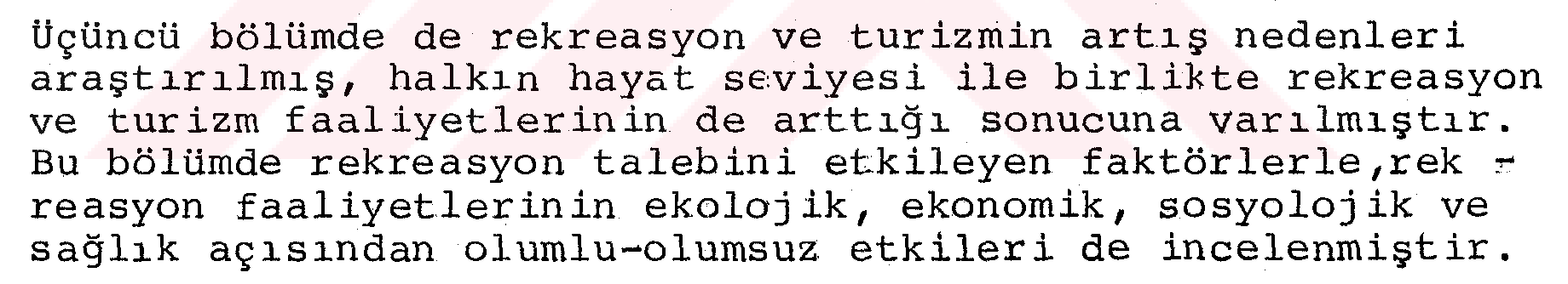 The participation of villages having tourism potential in İstanbul to the recreation of İstanbul city — Figure 5