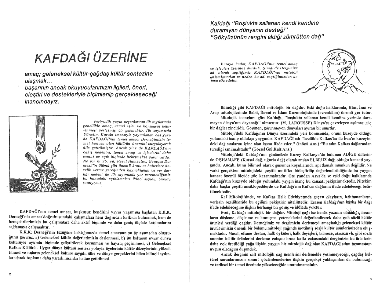 An analysis of Kafdağı magazine in terms of Caucasian history and culture — Şekil 4
