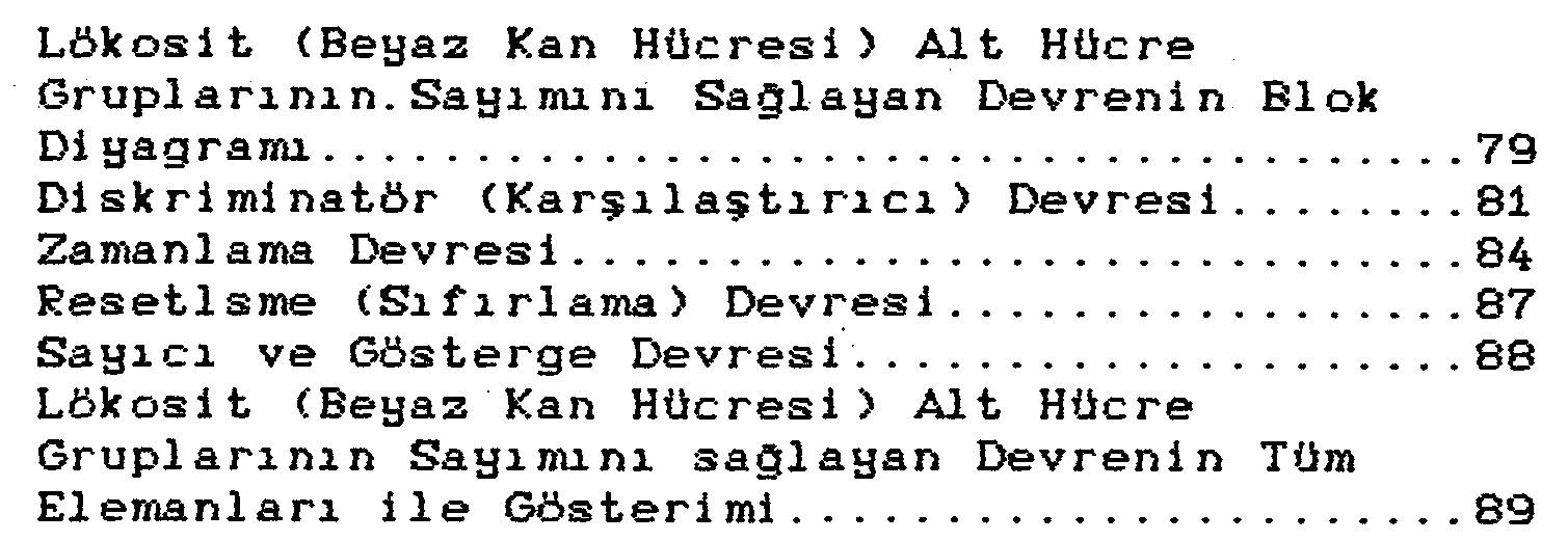 Kan hücre sayıcılarının incelenmesi ve beyaz kan hücrelerinin elektronik devre yardımı ile analizi — Şekil 6