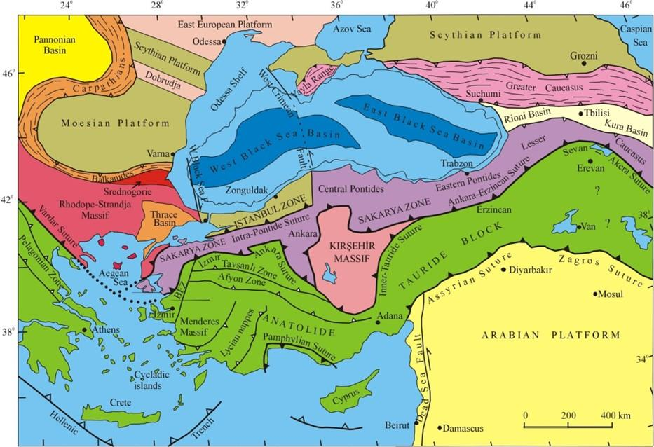 Investigation of the mineralogy and geochemistry of hydrothermal alteration in Karayaşmak (Demirözü-Bayburt, NE Türkiye) and the surrounding area — Şekil 6