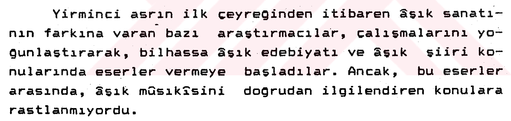 Kastamonu yöresi aşık musikisi tür ve biçimleri — Figure 6