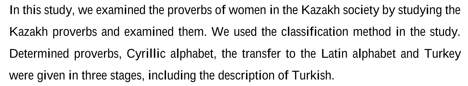 Proverbs about women in Kazakh Turkish — Figure 3