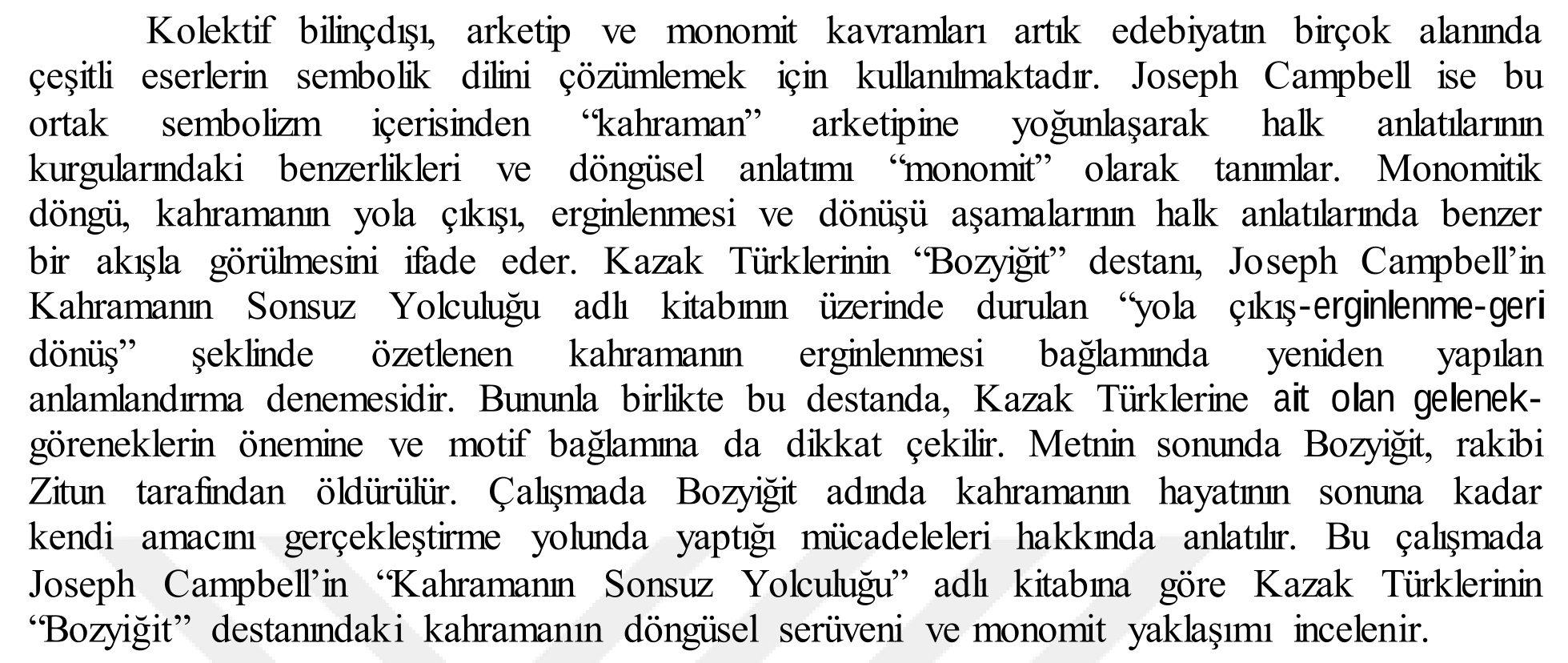 The investigation of Boz Yiğit Epic by Kazak Turks in the context of hero monomite — Figure 3