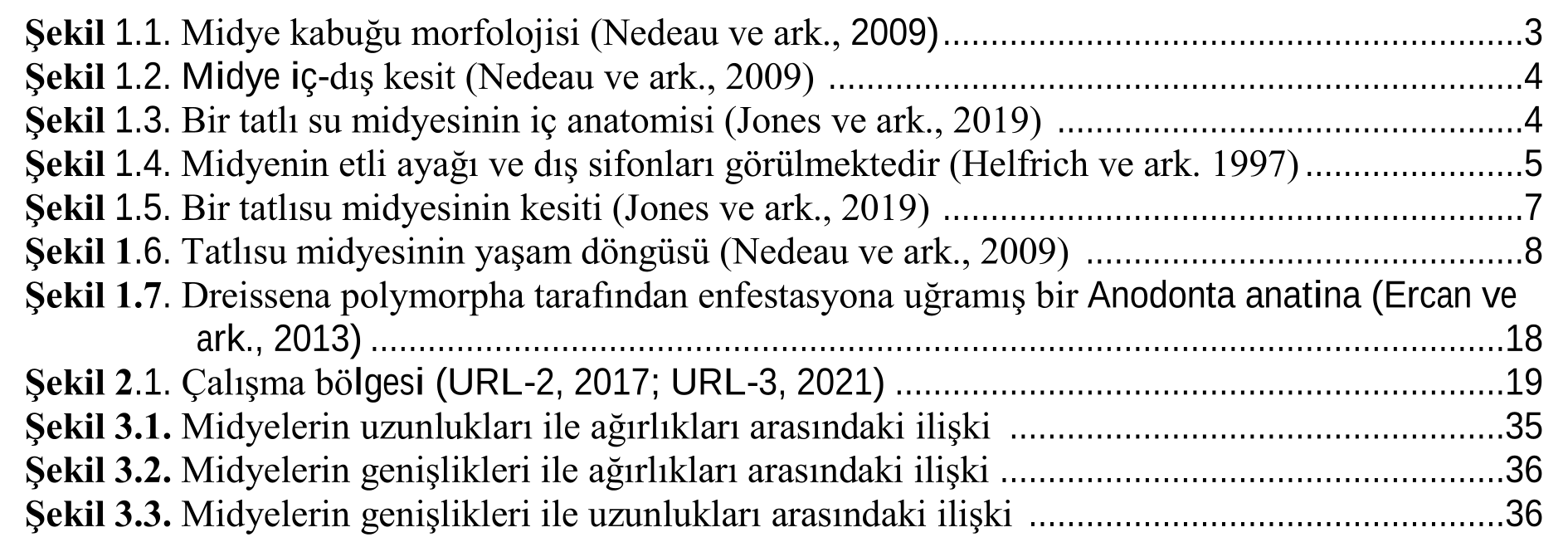Keban baraj gölü Pertek avlak sahasında bulunan midye populasyonlarının ekolojik özelliklerinin su altı dalış tekniği ile belirlenmesi — Figure 5