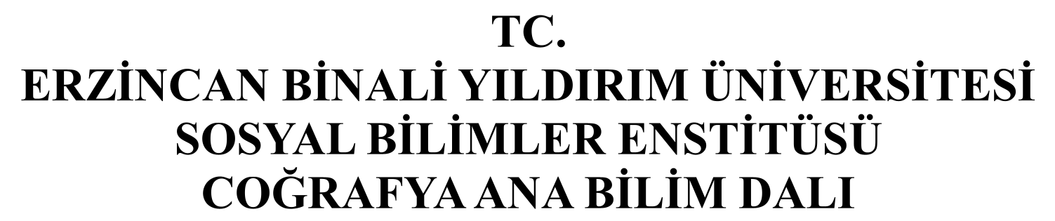 Kentsel Yer Adlarındaki Değişim: Sivas Örneği — Şekil 1