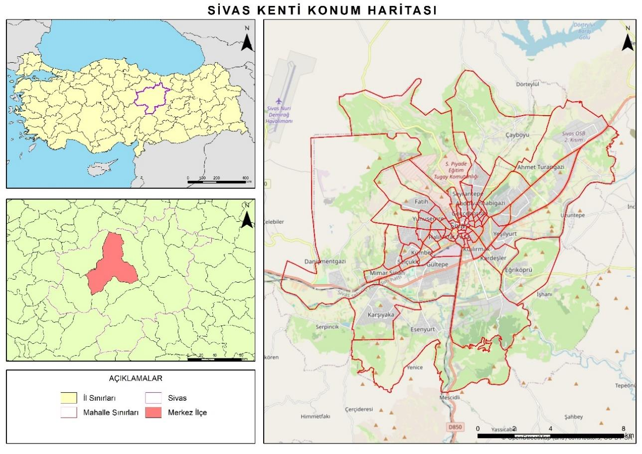 Kentsel Yer Adlarındaki Değişim: Sivas Örneği — Şekil 2