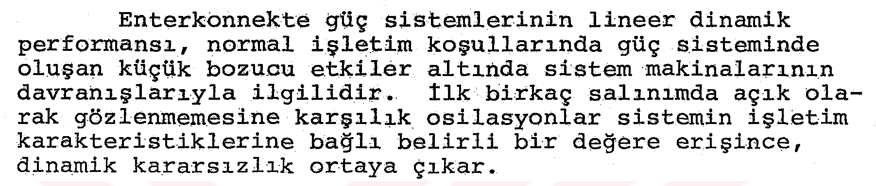 Küçük bozucu etkiler altında güç sistemlerinin dinamik davranışlarının incelenmesi — Figure 5