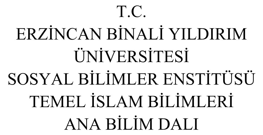 KUR’ÂN’DA İSTİFHÂM ÜSLÛBU: KEHF VE MERYEM SÛRELERİ ÖRNEĞİNDE — Figure 1