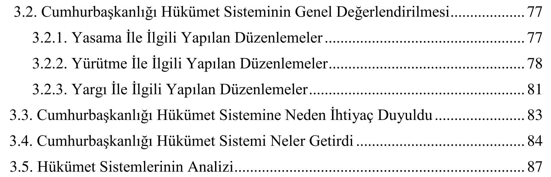 Kuvvetler ayrılığı bağlamında parlamenter sistem ve Cumhurbaşkanlığı hükümet sisteminin karşılaştırmalı analizi — Figure 2