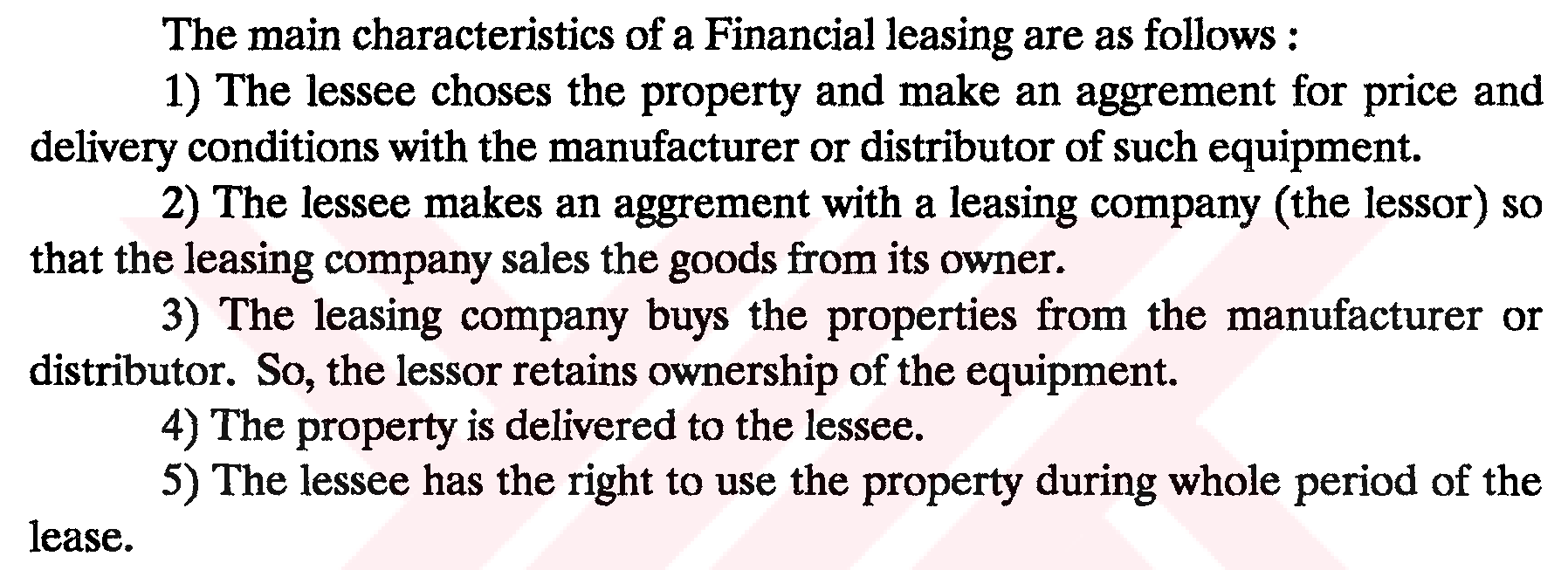 Leasing ?finansal kiralama? — Şekil 3