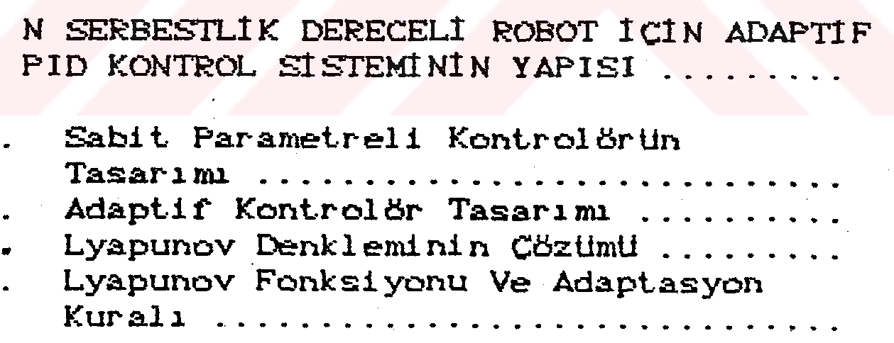 Manipulatör kontrolü için çok değişkenli adaptif PID regülatör — Figure 2