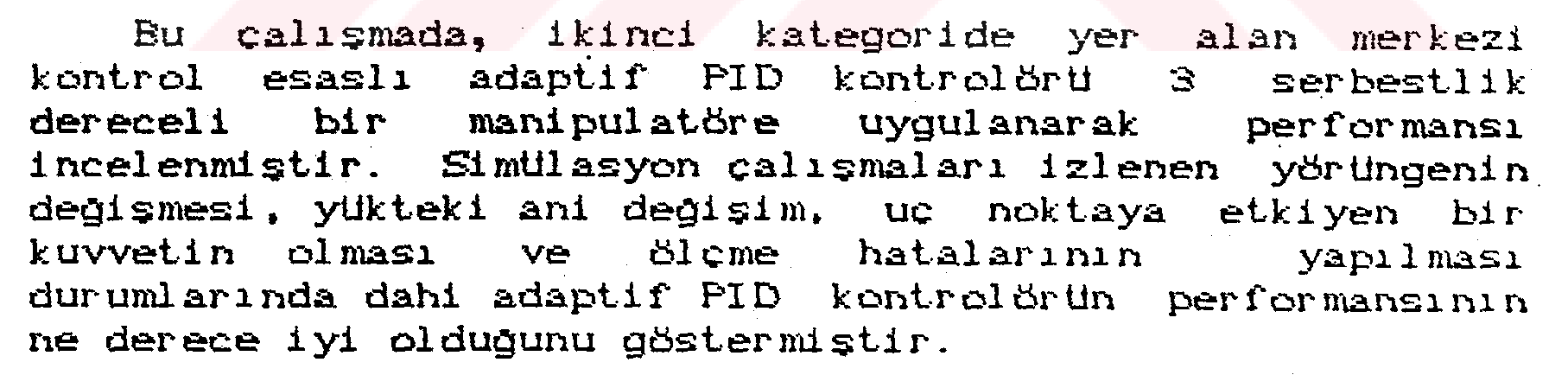 Manipulatör kontrolü için çok değişkenli adaptif PID regülatör — Figure 6
