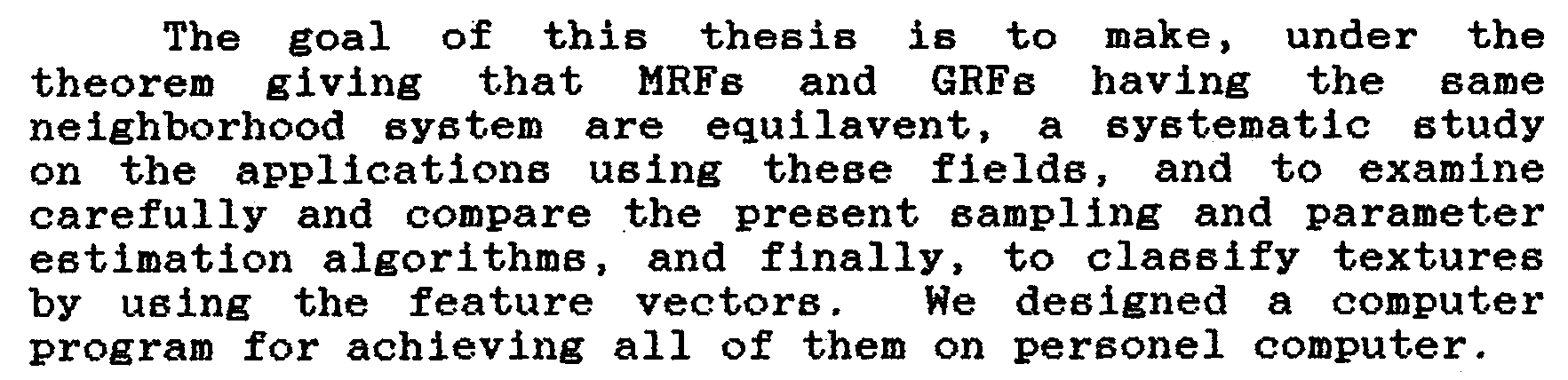 Markov ve Gibbs rastlantı alan modelleri ile doku sentezleme ve sınıflandırma — Figure 1